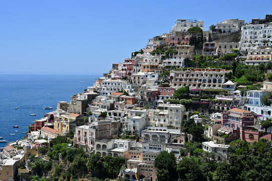 Seaside Hill Town of Positano on the Amalfi Coast, Italy