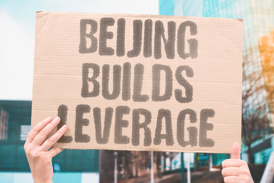 "Beijing builds leverage" China strengthens position before negotiations resume. STRATEGY. POSITIONING. NEGOTIATION. LEVERAGE.