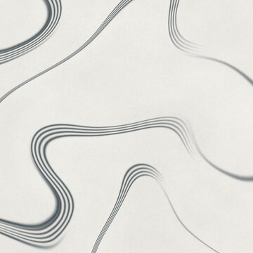 Abstract wavy parallel lines on textured background