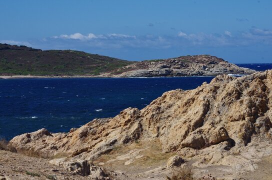scogli sul mare - Corsica, Isola Rossa - Isola di Pietra