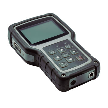 Handheld diagnostic scanner for automotive maintenance
