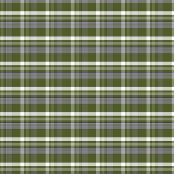 Olive Green Plaid Seamless Pattern Tartan Background Texture