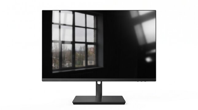 computer monitor desktop monitor led monitor lcd monitor flat screen monitor display screen pc monitor gaming monitor office monitor work monitor on transparent background