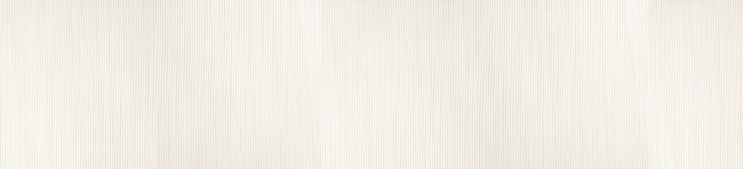 Cream white corduroy ribbed fabric texture with fine vertical lines for subtle textile surface © EdisonArt