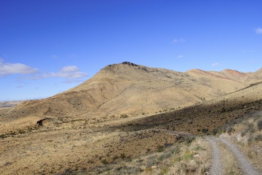 Jeep road to the Naukluft mountains, Namibia, Africa