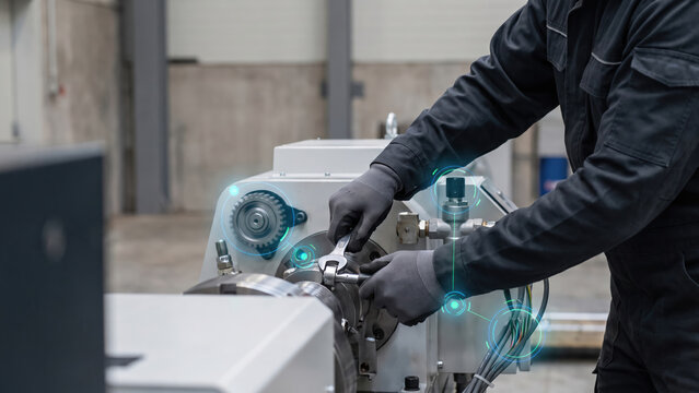 Industrial machinery maintenance safety energy ai