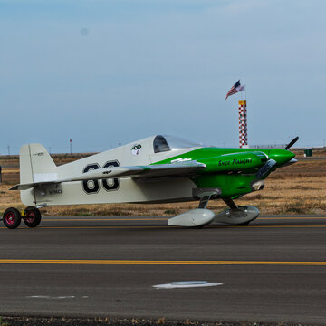 National Championship Air Races 9-18-2026 Roswell NM USAFormula 1 class aircraft at the National Championship Air Races at the Roswell International Air Center