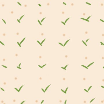 seamless pattern with red peppers