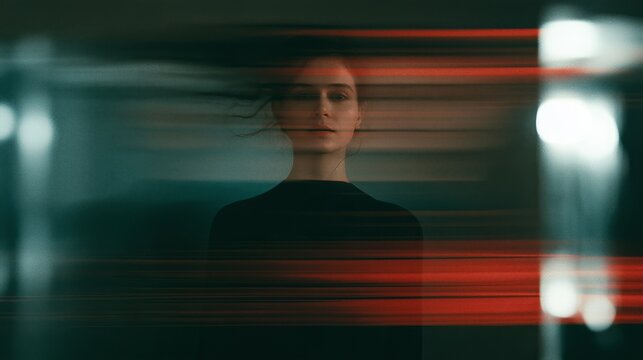 Motion intensity for enhanced impact and visual dynamism in footage captured in a dimly lit space