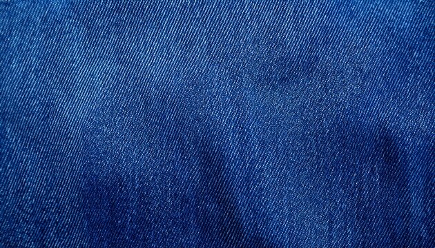 blue denim fabric texture background classic indigo cotton textile material seamless dark blue jeans cloth pattern for fashion design