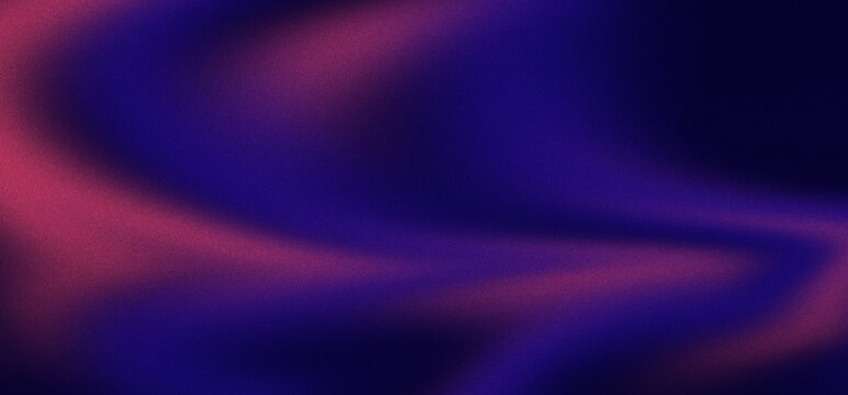 Abstract purple and blue light wave with soft red glow creating moody atmospheric background for digital design and creative presentation
