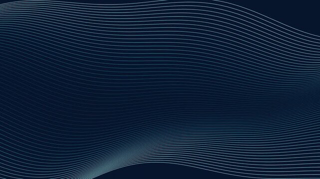 Topographic contour tides forming an undulating landscape in abyss aqua
