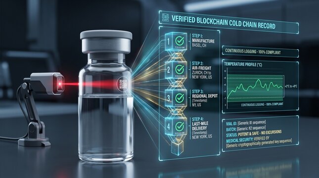 Pharmaceutical Cold Chain Blockchain Traceability