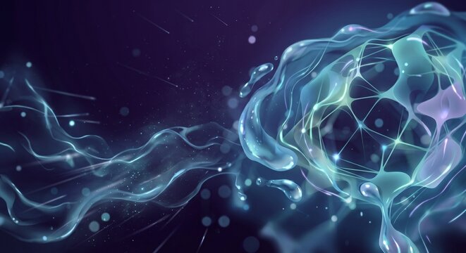 Fluid water background