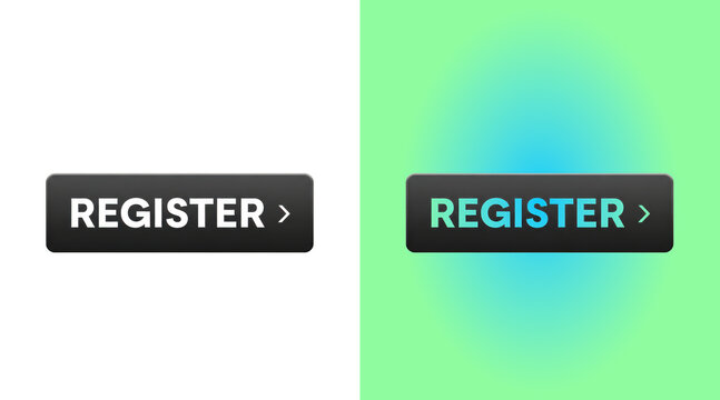 Black rectangular register web button