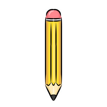 pencil and eraser
