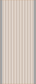 Technical line art vector illustration of a vertical parallel stripe hatch pattern swatch, featuring uniformly spaced thin vertical lines and narrow gaps for architectural section fills, wall cladding