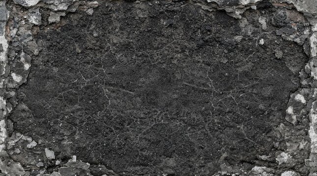 Dark grey rough stone rock surface texture background