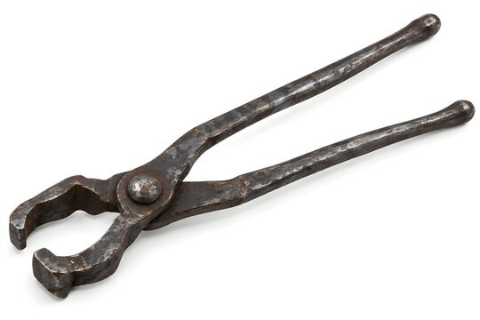 Black pipe wrench with open jaw grip