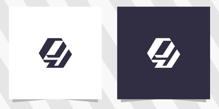 letter pj jp logo design vector