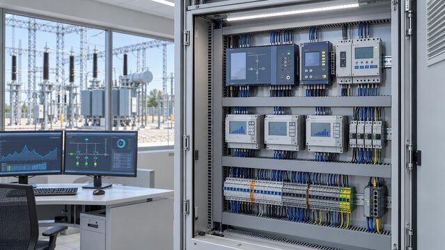 Smart Grid Monitoring and Electrical Substation Automation Control System
