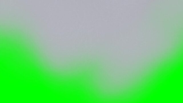 Premium photorealistic smoke explosion transition isolated on pure chroma green. Features volumetric cloud generation, deterministic physics with drag and buoyancy, initial fiery flash, and organic ex