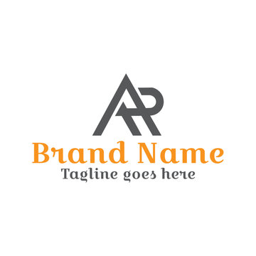 Letter "AR" Logo. Company Logo Design Vector for Business Technology Internet Web Service and Modern Corporate Branding Concept. Fully vector file. Editable color. Easy to download.