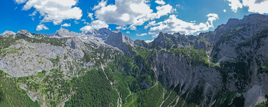 Dachstein Drohnen Panorama