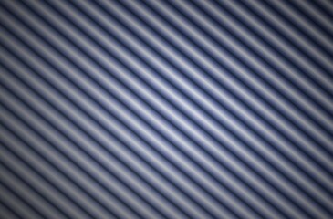 Fototapeta premium Closeup view of sleek metallic corrugated surface showing smooth parallel ridges for industrial design inspiration and texture reference