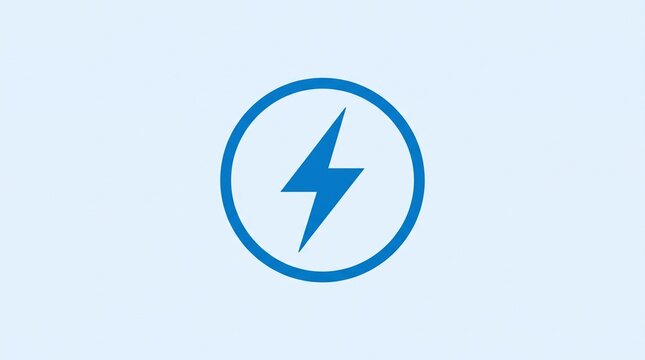 Lightning Bolt in a Circle