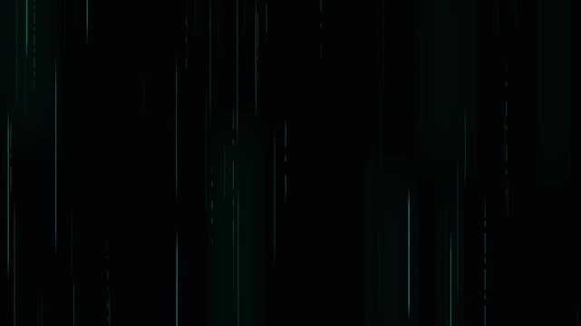 Premium cinematic abstract motion background featuring a luxurious digital light curtain. Hundreds of elegant vertical light filaments descend through a dark atmospheric space at varying speeds, compl