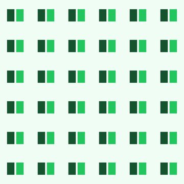 Green geometric seamless pattern background
