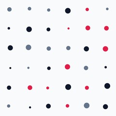 Abstract polka dot pattern design © AIMosaic