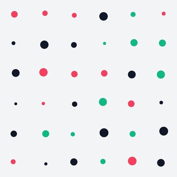 Minimalist halftone dot pattern background