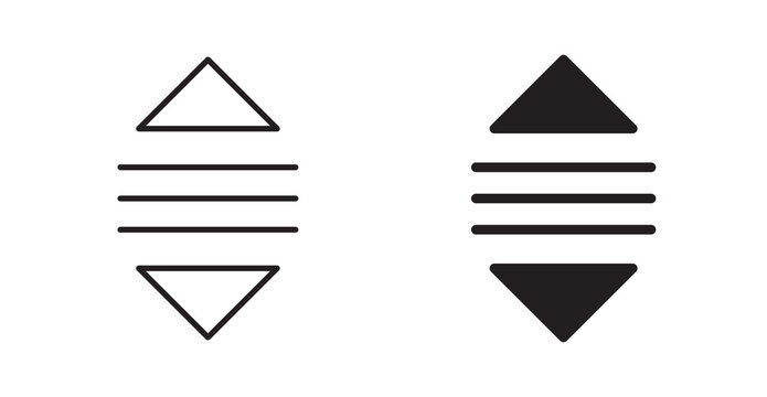 List dropdown icon