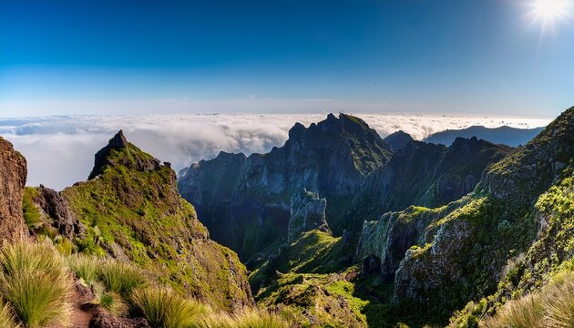 picos of madeira island portugal