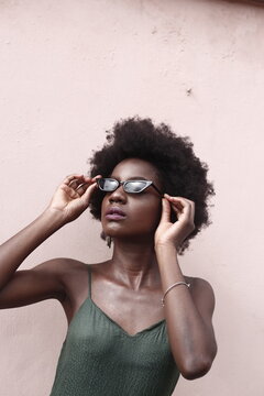 A Model posing in stylish & fashion way