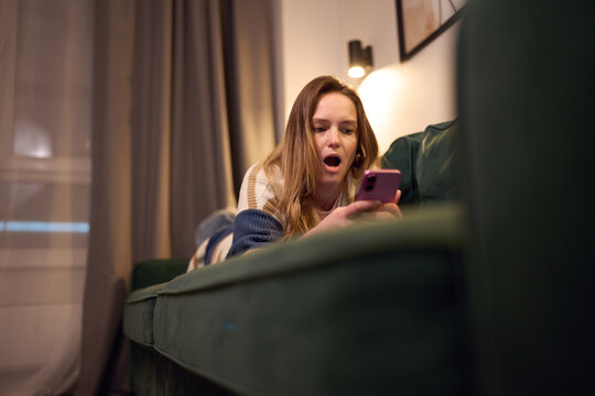 Shocked Reaction to Unexpected Phone Message