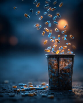 Dispose of old medicine