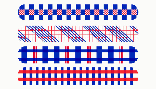 Set of World Flags Vector Illustration Featuring Greek and American Flags, Patriotic Symbols, Stars, Stripes and Banners for National Day, Election, Vote and Global Design