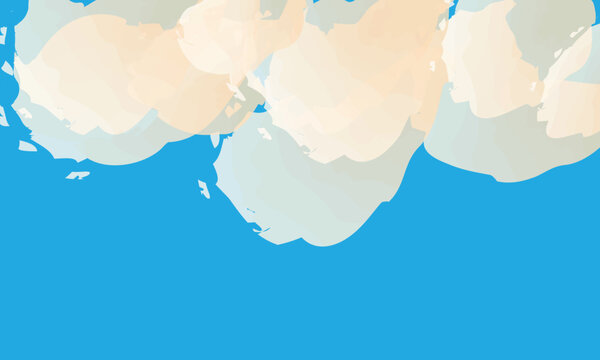 abstract blue background  with cloud