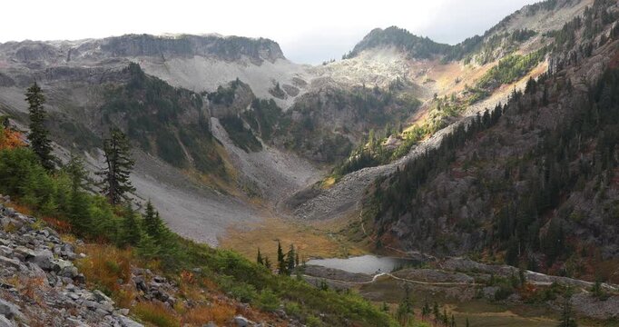 Mt. Baker-Snoqualmie National Forest, Washington.  Stunning landscape view in the Artist Point area.