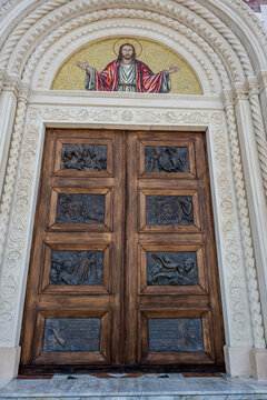 Manoppello, Abruzzo. The Basilica of the Holy Face 0826