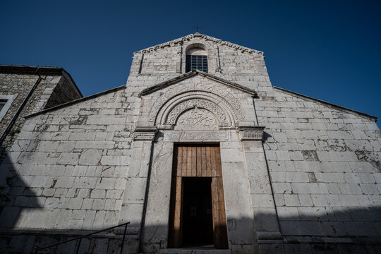 Petrella Tifernina, Molise. Church of San Giorgio Martire