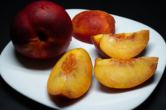 The nectarine peach (commonly called a nectarine)