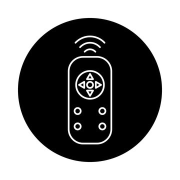 Remote Control Icon, Wireless Device Control, Smart Home Technology, Digital Remote Access, Modern Electronic Controller, Home Automation System