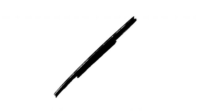 Abstract scribble set motion graphic transition animation pack, artistic drawing brushes collection.