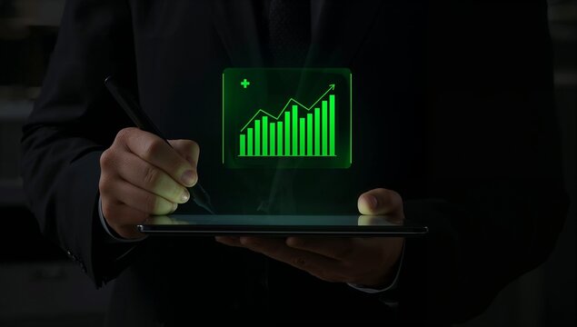 forensic accounting and suspicious transaction monitoring system. financial fraud detection platform. auditor analyzing corporate tax records and transaction anomalies with stylus pen on tablet.