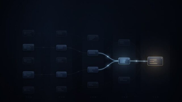 Data Lineage Flow Map Tracing Path With Governance Lock Seamless Loop