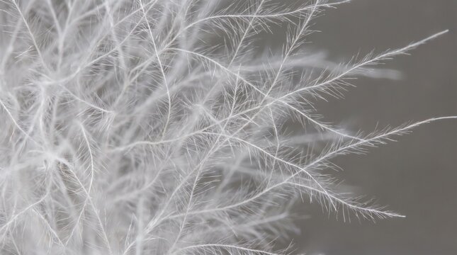 Texture of bird down under a microscope 